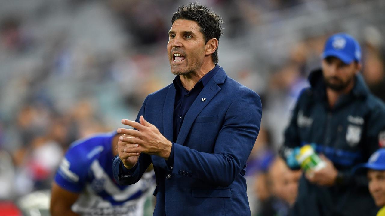 Pressure continues to mount on Canterbury coach Trent Barrett. NRL Imagery