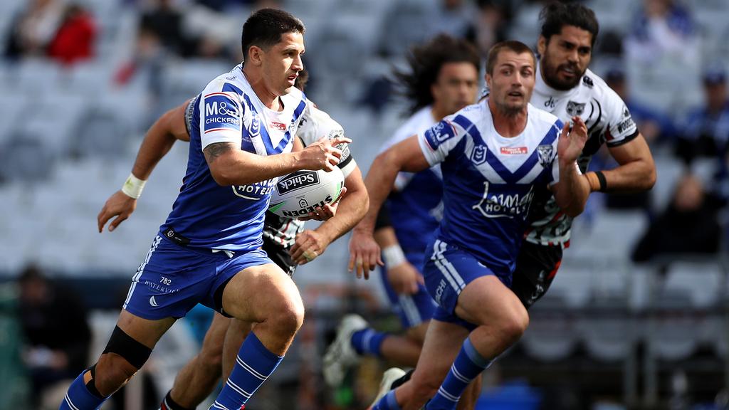 The Bulldogs have struggled to score points this season and have the worst attack in the NRL. Picture: Getty Images