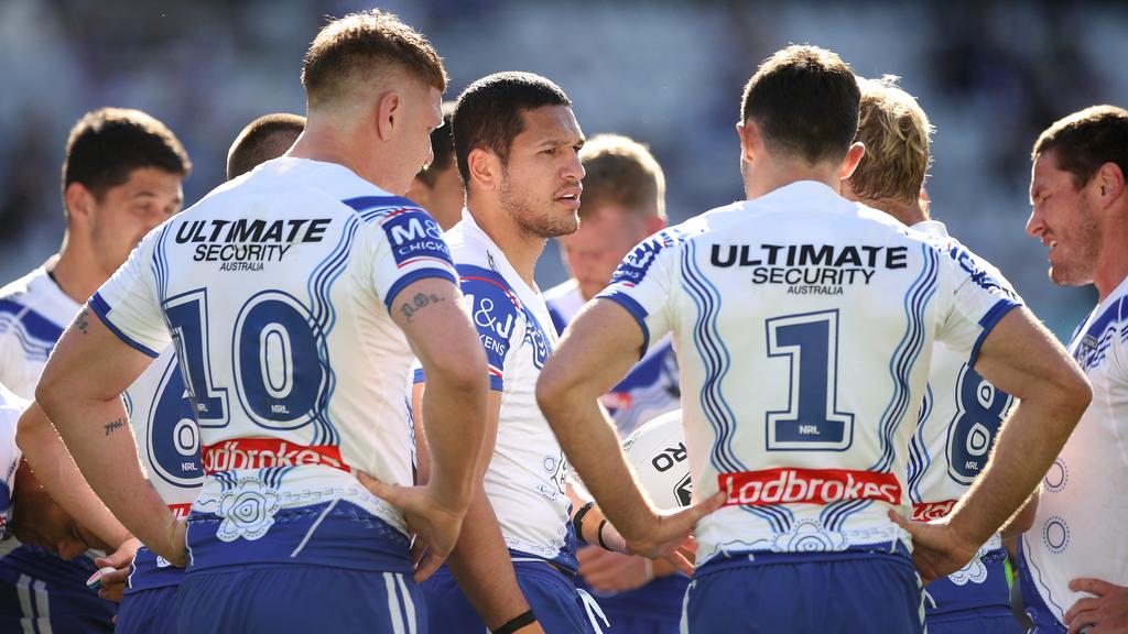 The Bulldogs have endured another tough season and stars such as Dallin Watene-Zelezniak have been put on notice. Picture: Getty Images