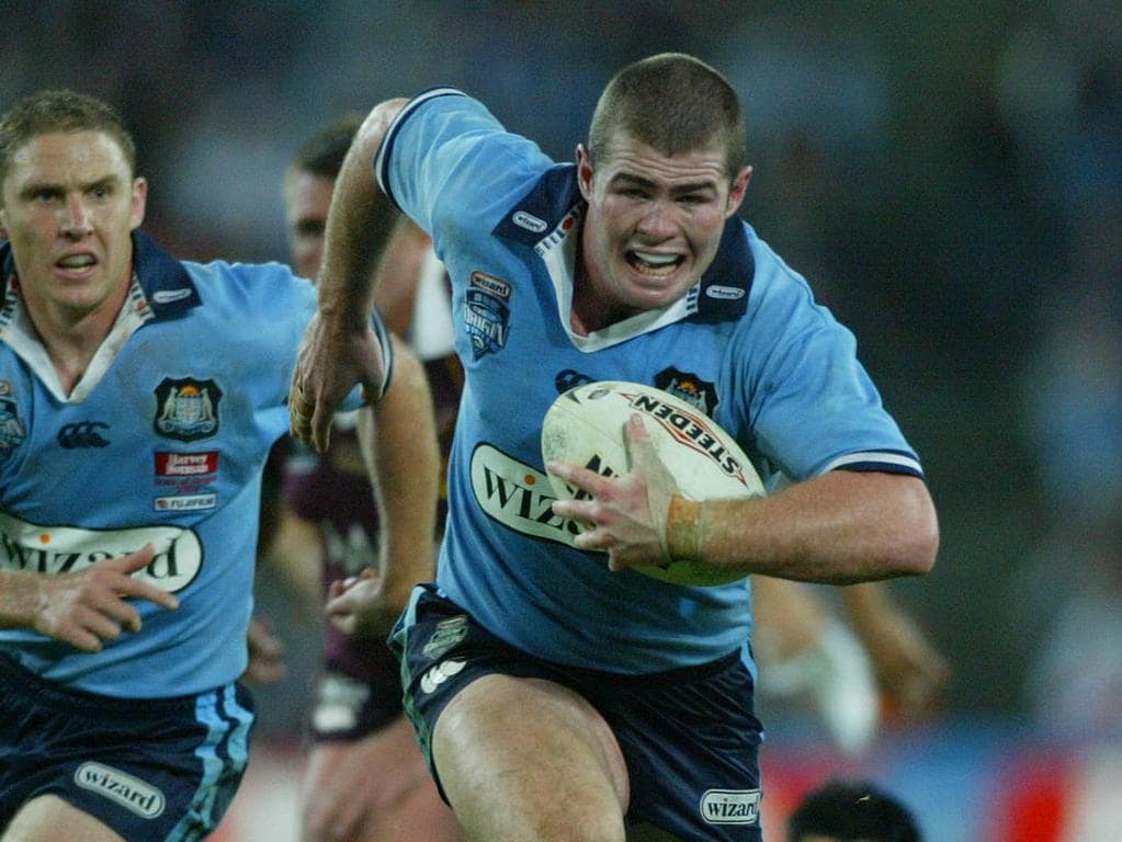As a Dubbo boy, Isaah Yeo grew up idolising Andrew Ryan when he starred for the NSW Blues on the Origin stage. Picture: Phil Hillyard