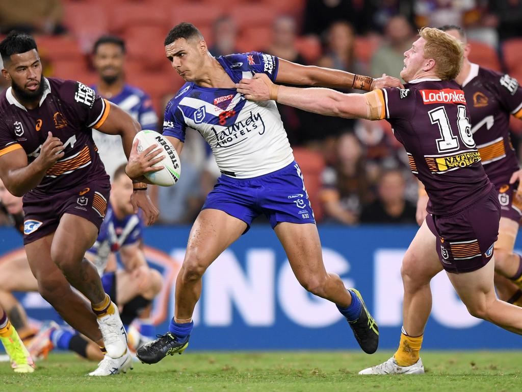 Kiraz broke free from the Knights and found a train-and-trial opportunity with the Bulldogs. Picture: NRL Imagery