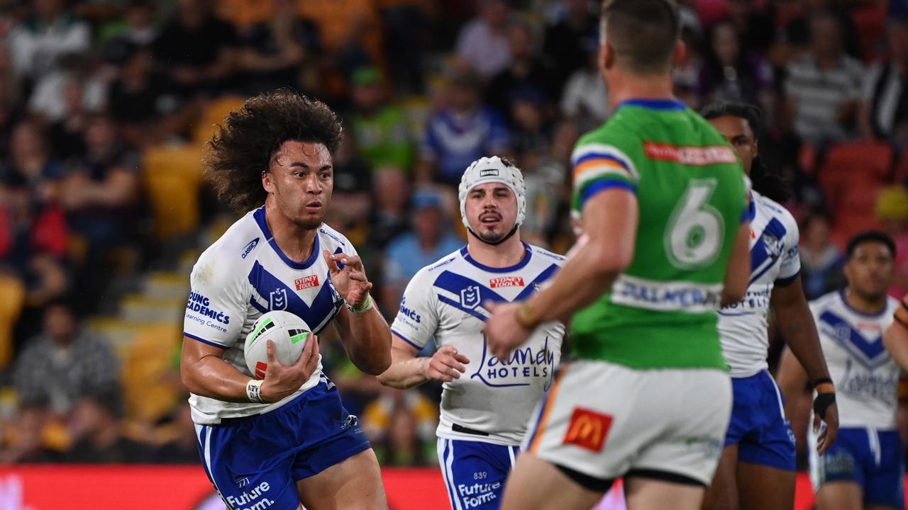 Faitala-Mariner is under contract with the Bulldogs until the end of 2025, after signing an extension in July last year. Picture: NRL Photos.