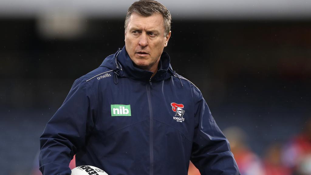 Knights assistant David Furner is the last piece of Barrett’s puzzle. Picture: Mark Kolbe/Getty