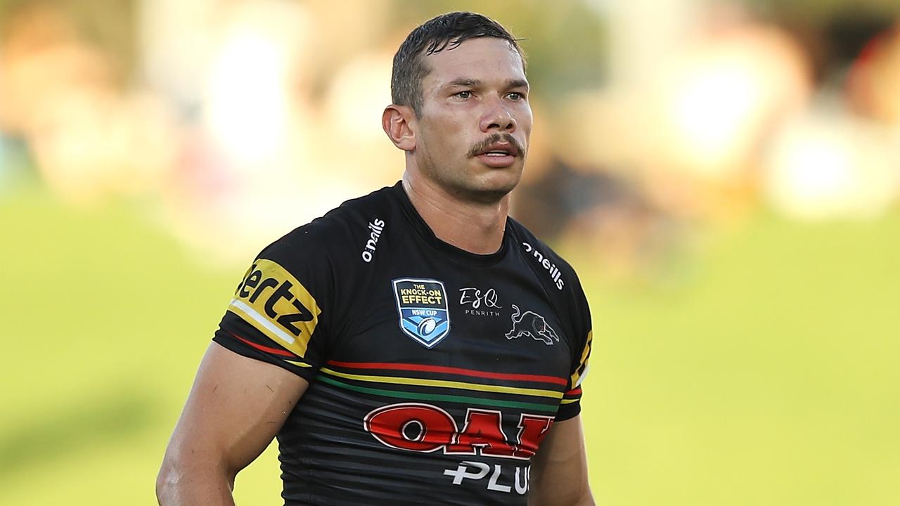 Brent Naden is set to leave the Panthers for the Bulldogs. Picture: Mark Kolbe/Getty Images