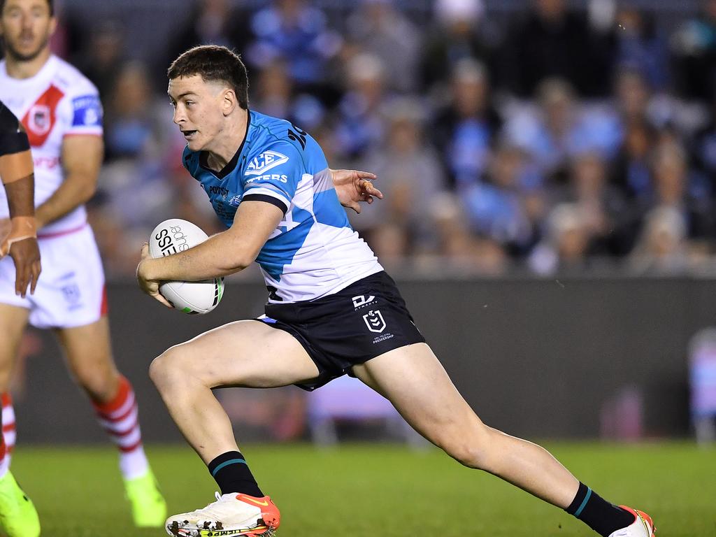 The Bulldogs are set to hand an NRL lifeline to injured Sharks player Kade Dykes. Picture: NRL Photos