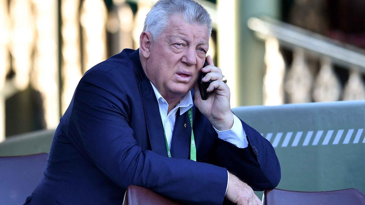 Clubs have raised concerns with the NRL over Phil Gould being given free rein in his high-profile position as a commentator. Picture: NRL Photos