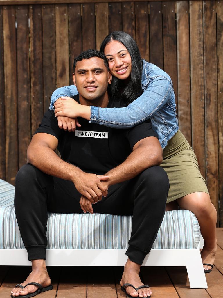 Tevita and Anna Pangai.