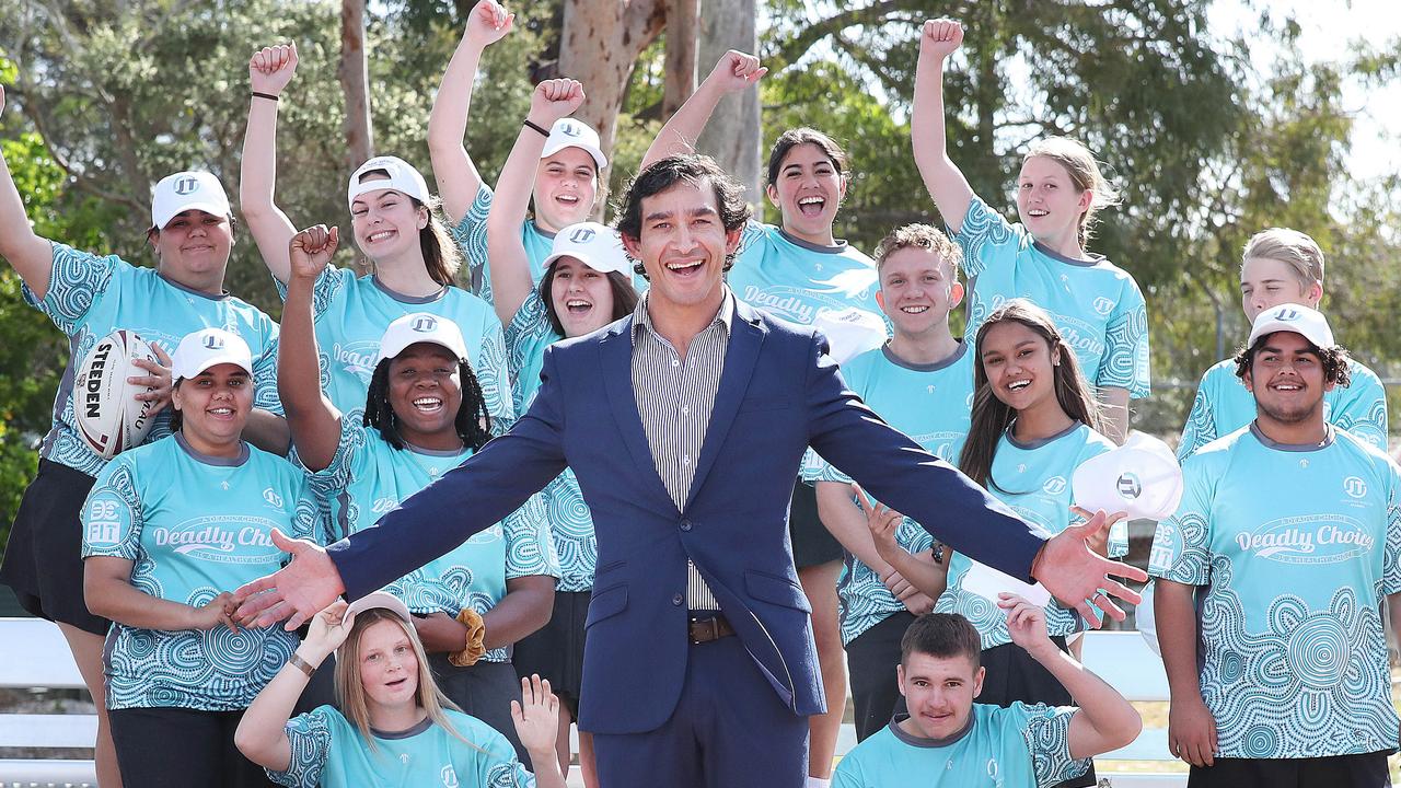 Thurston continues to open doors for youth through his charity organisation. Picture: Annette Dew