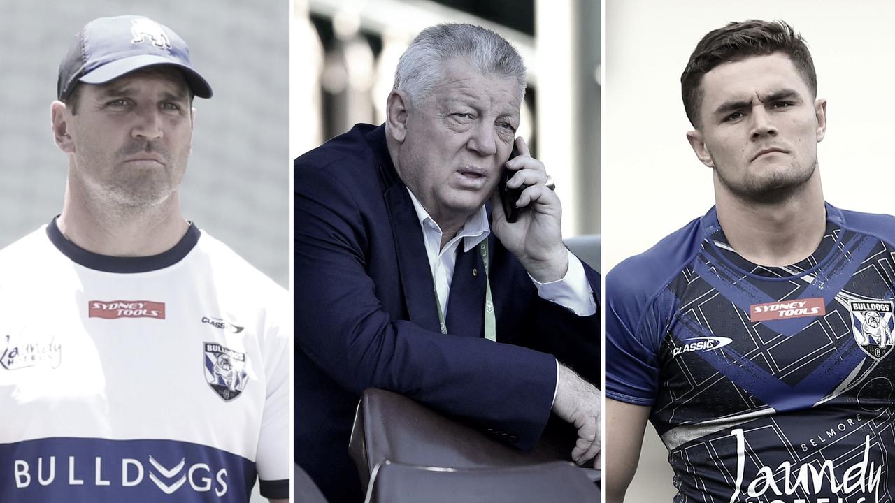 Trent Barrett, Phil Gould and Kyle Flanagan