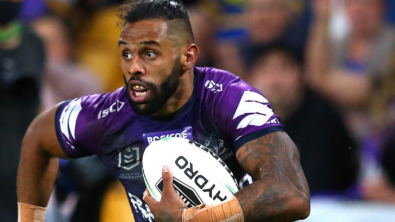Addo-Carr has missed the start of his last pre-season with Storm. Picture: Getty Images