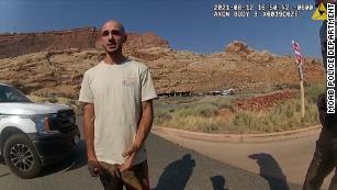 Bodycam footage from the Moab Police Department from August shows officers talking with Brian Laundrie. 