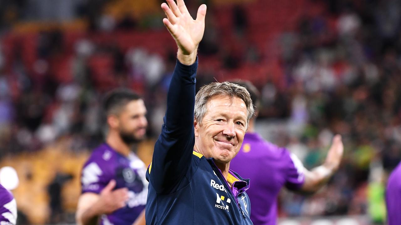 Storm coach Craig Bellamy is entering the final year of his deal.