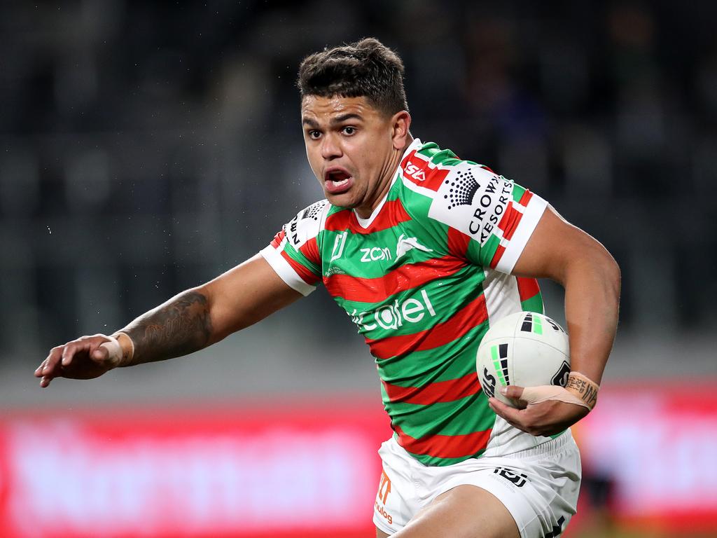 Retaining Latrell Mitchell is all the more important if Joseph Suaalii leaves the Rabbitohs. Picture: Phil Hillyard