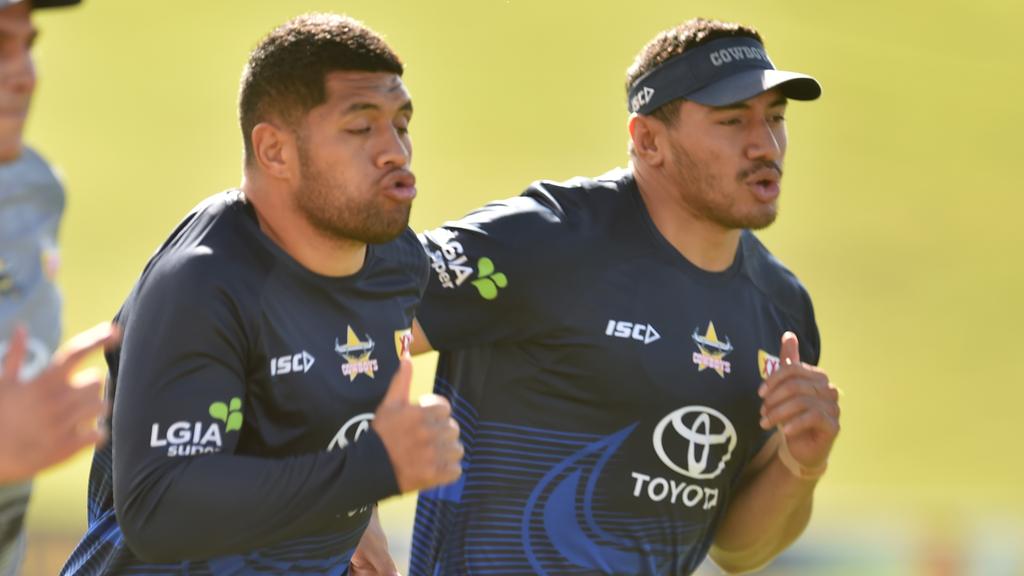 John Asiata and Jason Taumalolo have made a dynamic duo in Townsville. Picture: Evan Morgan