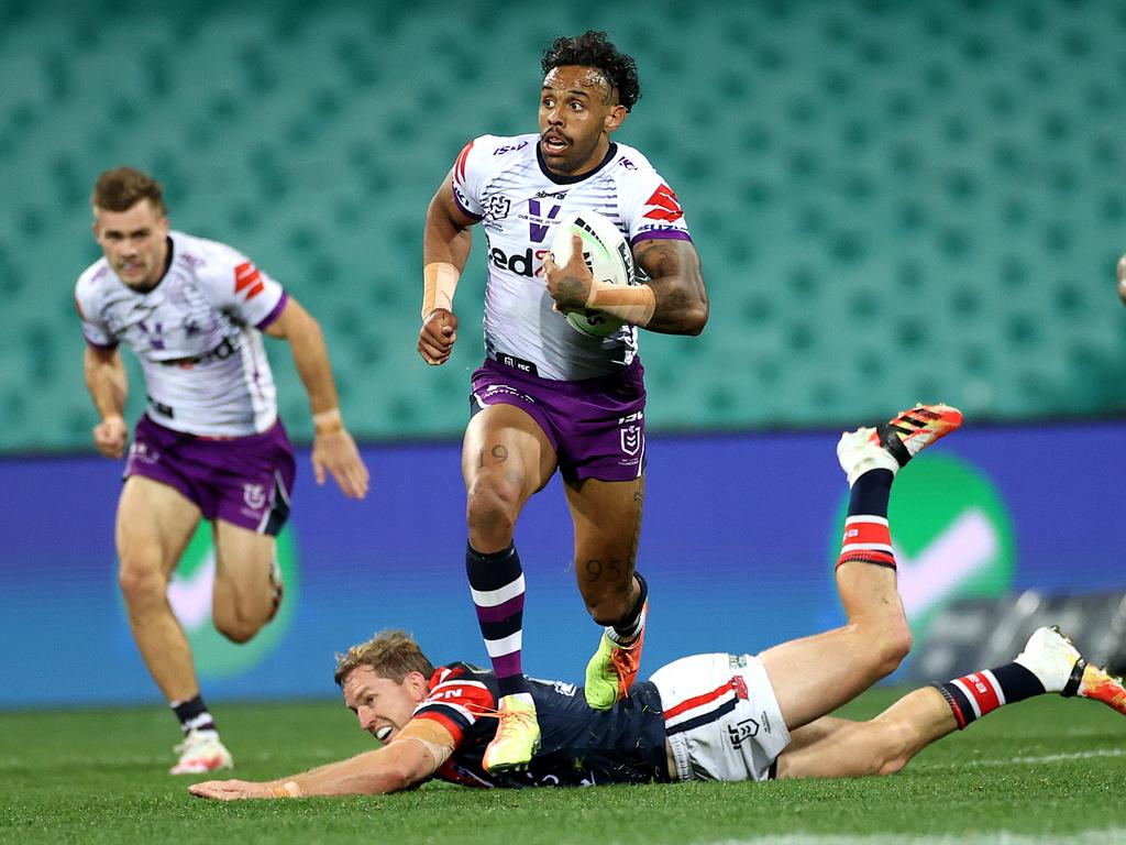The Tigers are not the only club chasing Melbourne speedster Josh Addo-Carr. Picture: Phil Hillyard