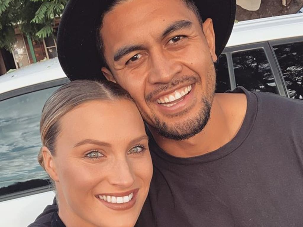 Tim Lafai says his partner Jacquie was a massive support.