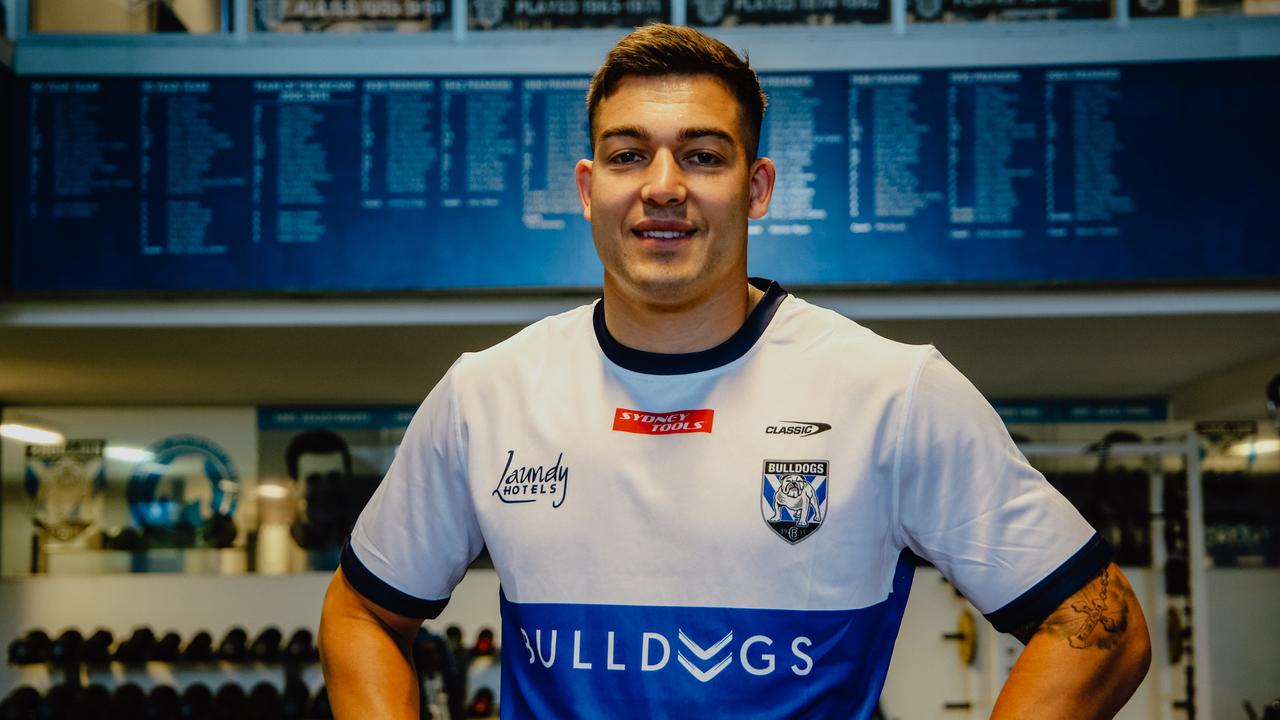 Nick Cotric signed with the Bulldogs on a three-year deal. Picture Supplied.