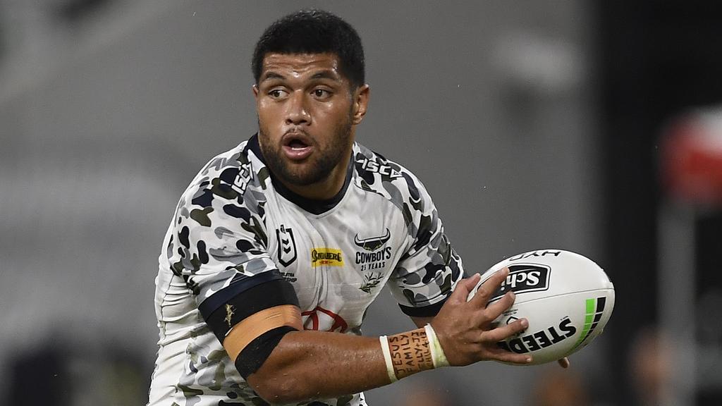Cowboys utility John Asiata will quit the club in his quest to secure a regular starting position next season. Picture: Ian Hitchcock/Getty Images