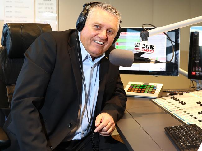 Ray Hadley named Fouad Ghosn on his 2GB program. Picture: Renee Nowytarger / The Australian