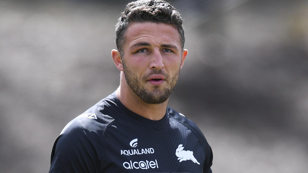 Sam Burgess has stood down from Fox League and the Rabbitohs.