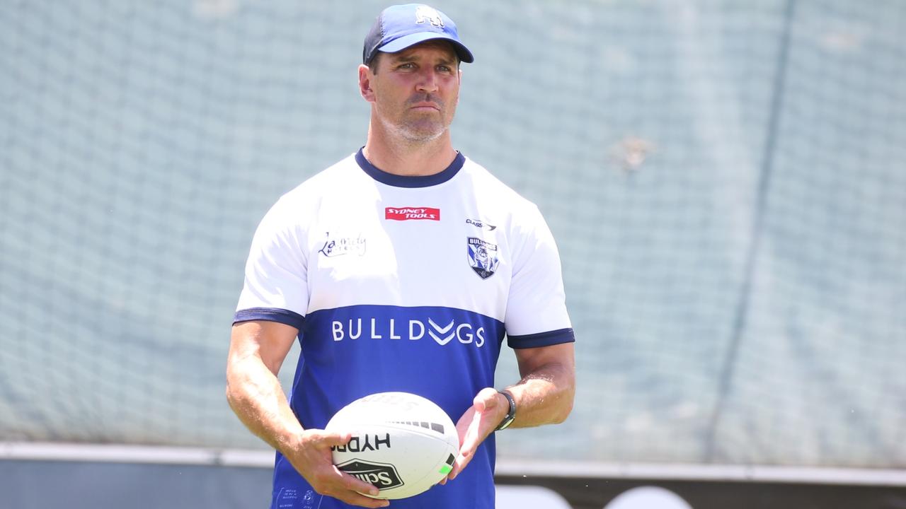 Burton has already signed with the Bulldogs for 2022, but Trent Barrett wants him at Belmore early. Picture: Bulldogs Digital.