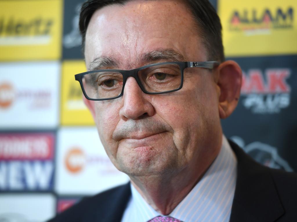 Penrith Panthers CEO Brian Fletcher. Picture: AAP/Joel Carrett