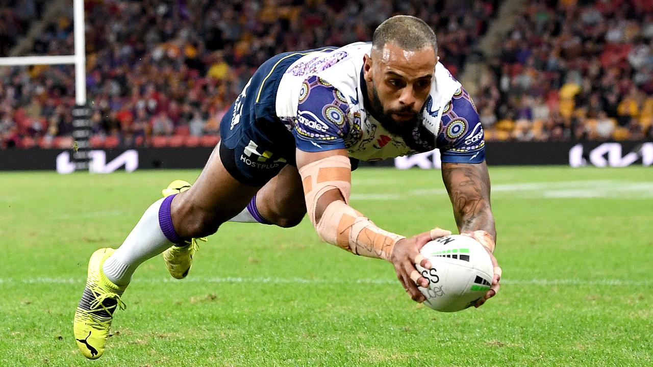 Josh Addo-Carr has won two premierships with the Storm. Picture: Bradley Kanaris/Getty Images