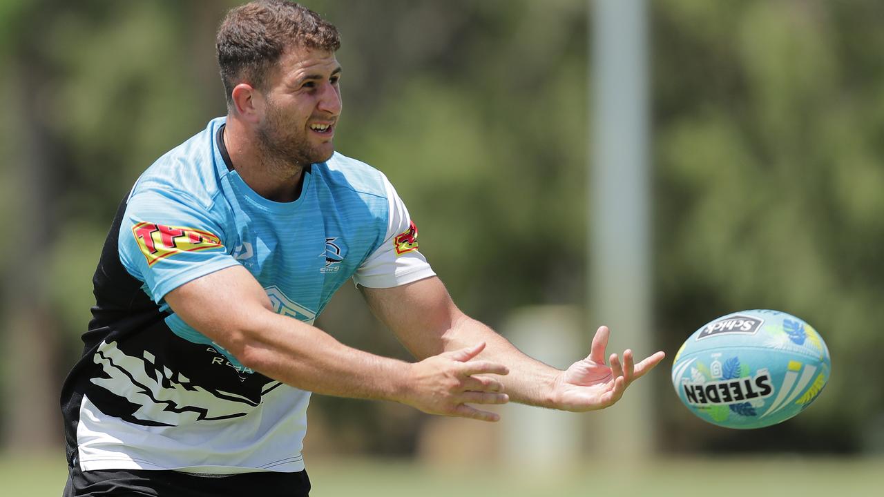 Billy Magoulias could switch from rivals Cronulla to St George Illawarra after failing to lock down a regular spot in the Sharks’ side. Picture: Will Russell/Getty Images