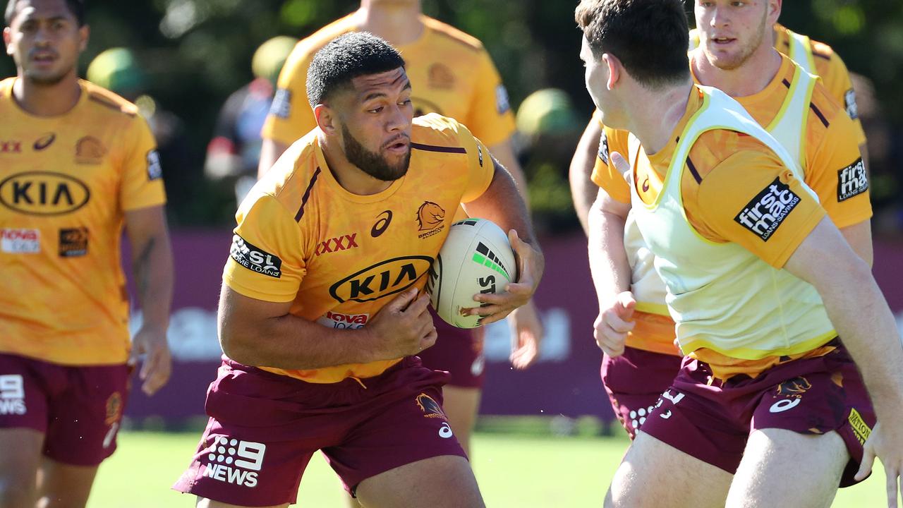 John Asiata is close to securing a deal with the Bulldogs next season. Picture: Liam Kidston