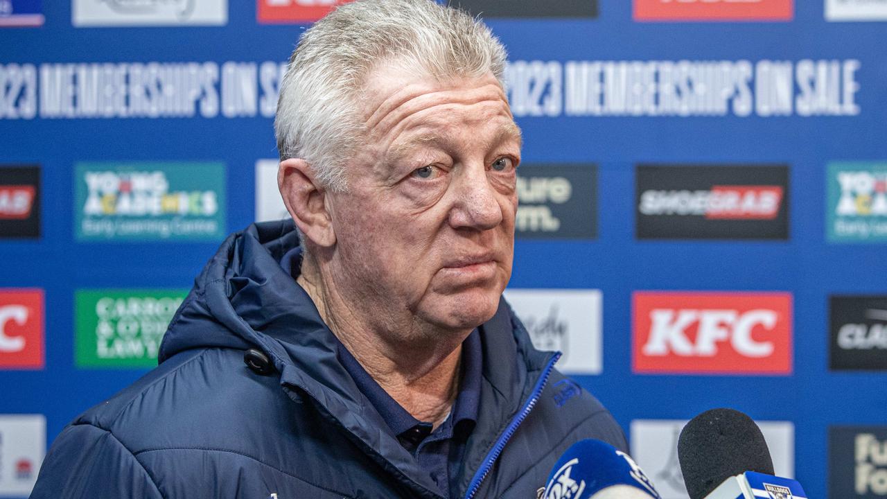 Phil Gould’s Bulldogs revolution is yet to bear fruit. Picture: Julian Andrews