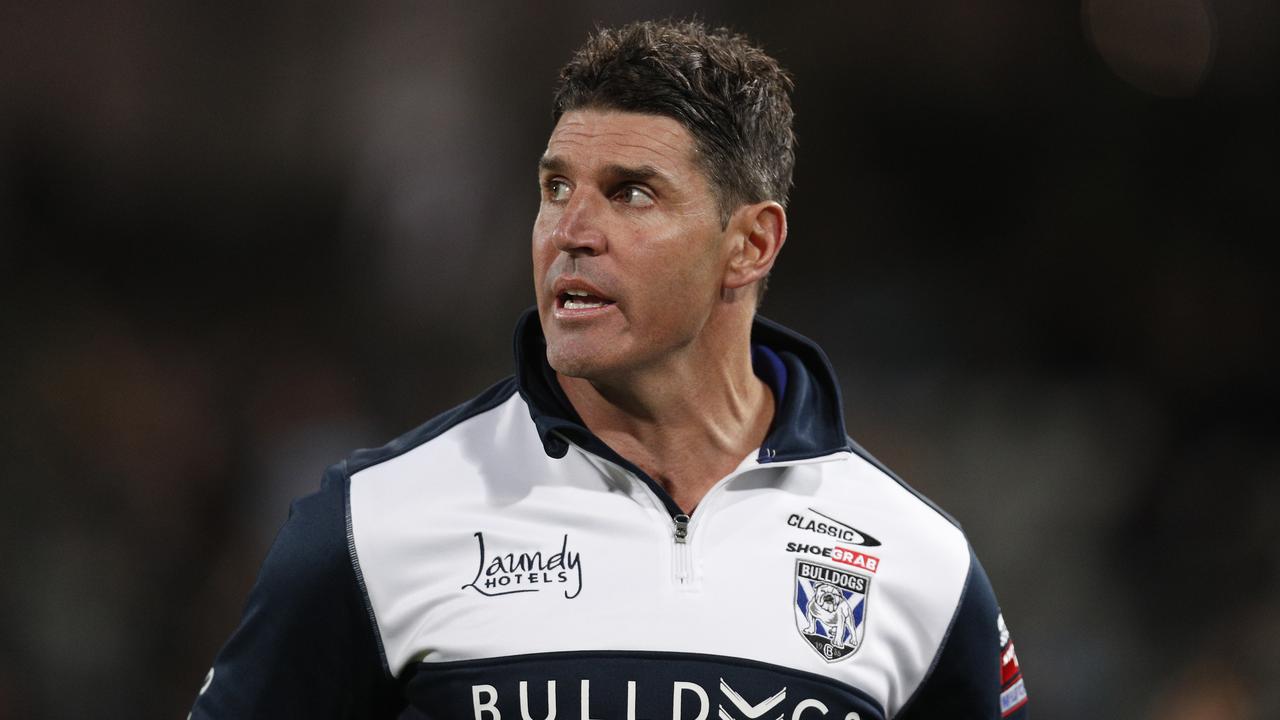 Trent Barrett hasn’t had a good time at the Bulldogs. Photo by Jason McCawley/Getty Images.