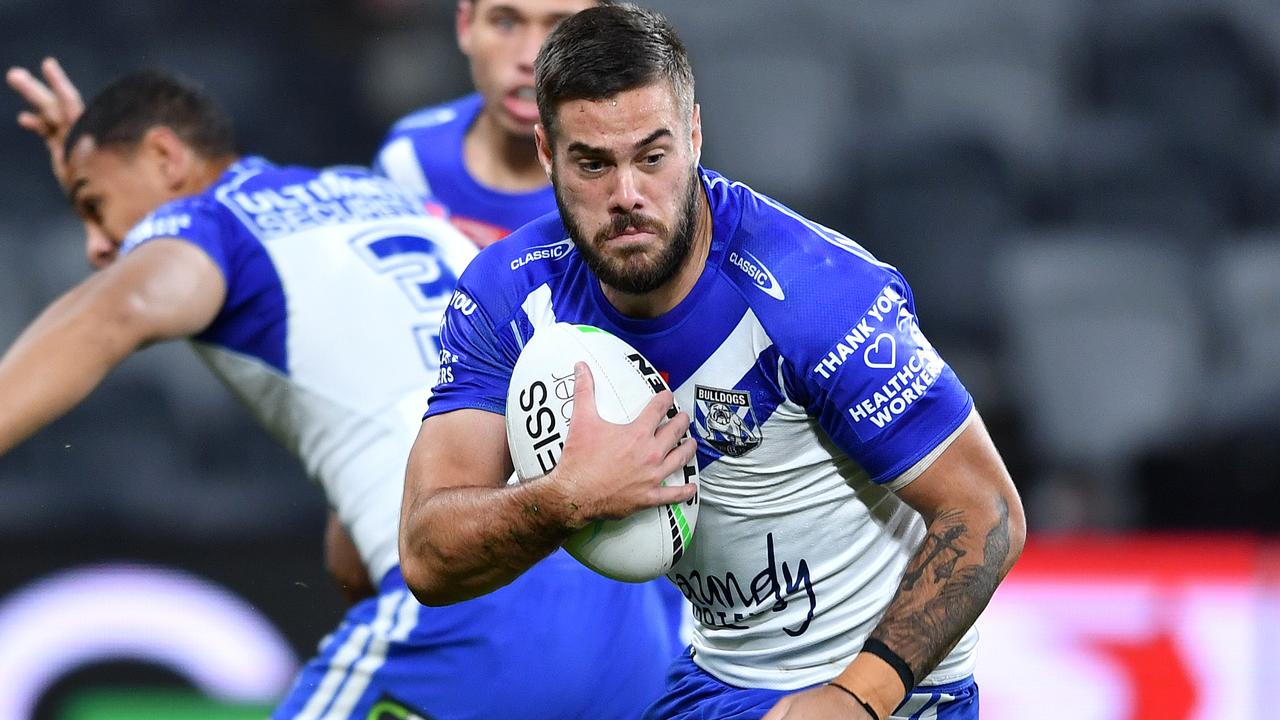 Canterbury's Corey Allan could be leaving Belmore. Picture: NRL Imagery