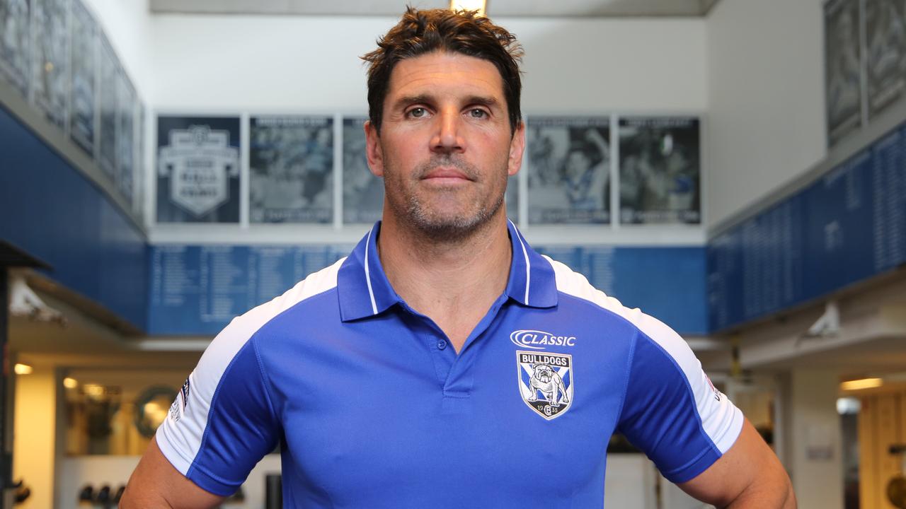 Canterbury has tabled a monster offer to Addo-Carr. Bulldogs coach Trent Barrett (pictured).