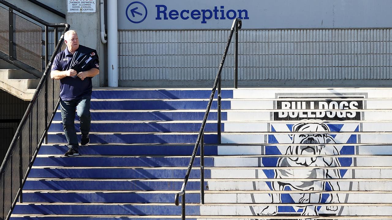 No rookie coach should risk the support of Canterbury Bulldogs NRL General Manager of Football Phil Gould. Picture: Mark Kolbe/Getty Images