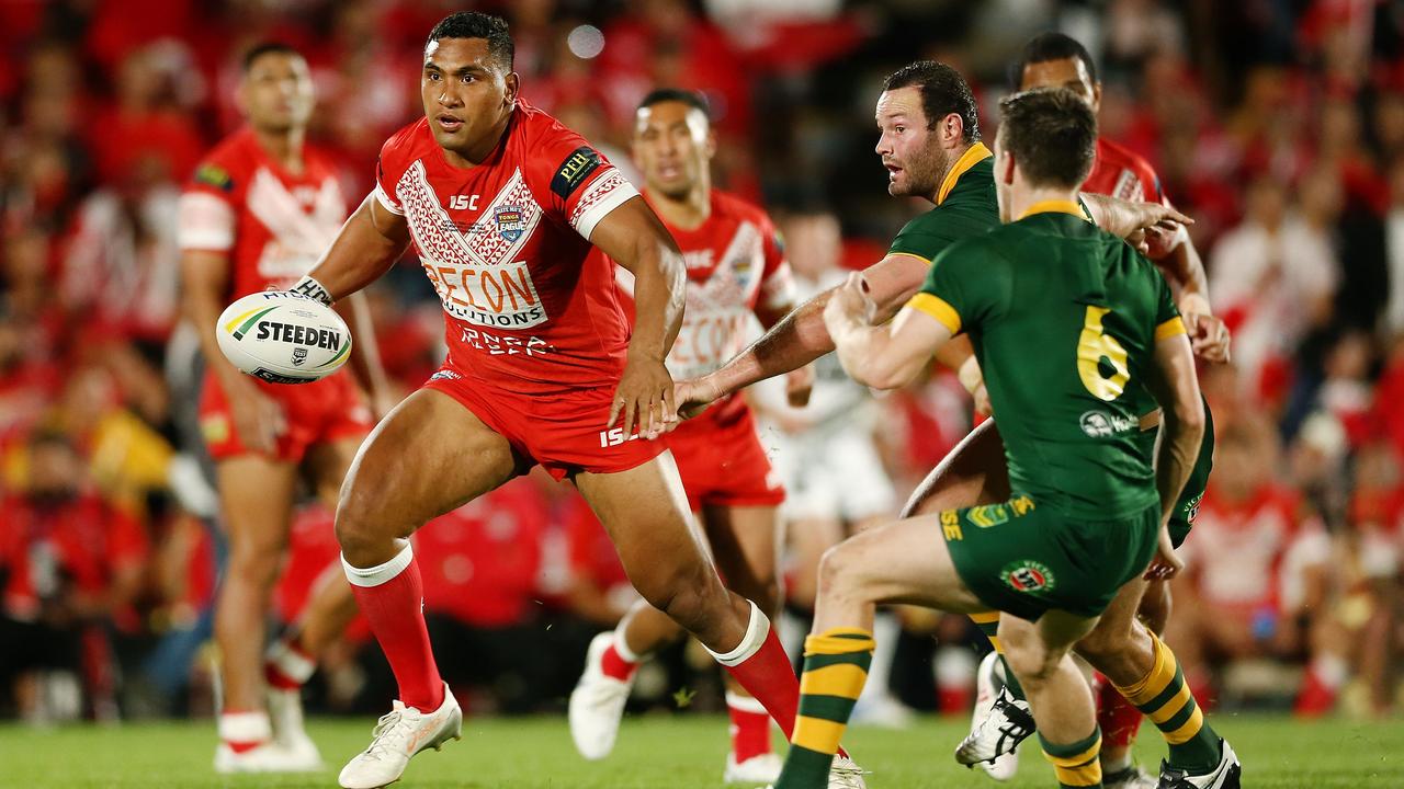 He’s already represented Tonga, but Willie Mason believes there are more representative offers available for Tevita Pangai Jr. Picture: Anthony Au-Yeung/Getty Images