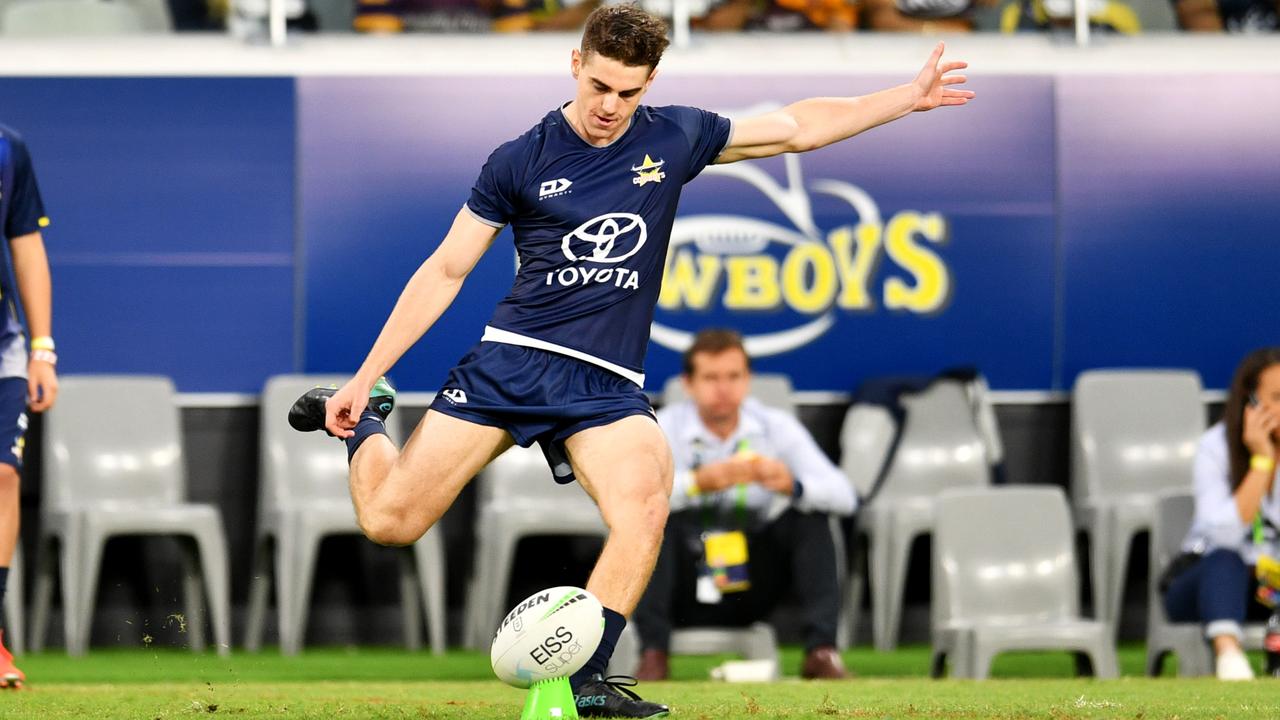 Thomas Duffy. Cowboys U19's Vs Titans U'19's at Queensland Country Bank Stadium. Picture: Alix Sweeney.