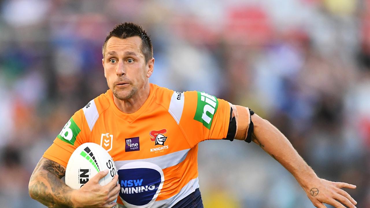 Canterbury is expected to approach Newcastle champion Mitchell Pearce. Picture: Albert Perez/Getty Images)