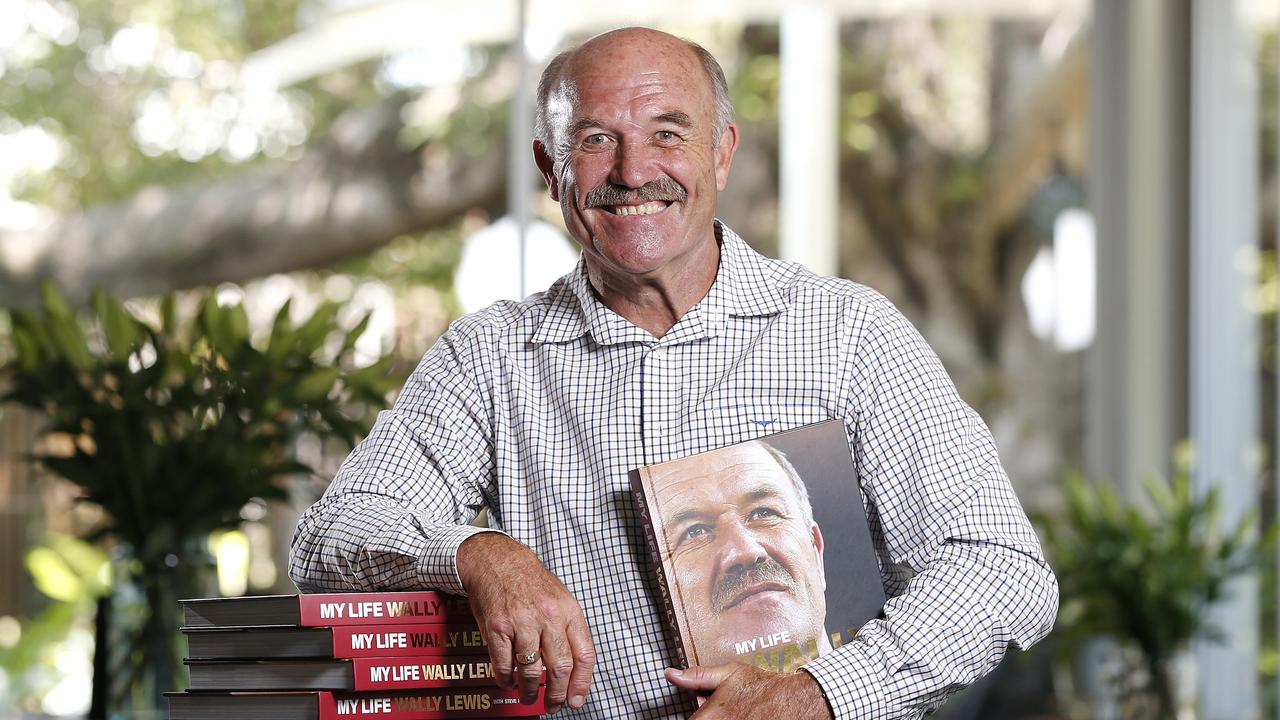 Wally Lewis launches his autobiography My Life. Picture: Josh Woning