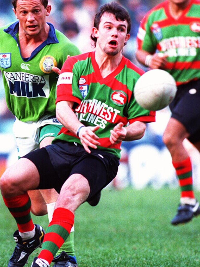 Craig Field playing for Souths.