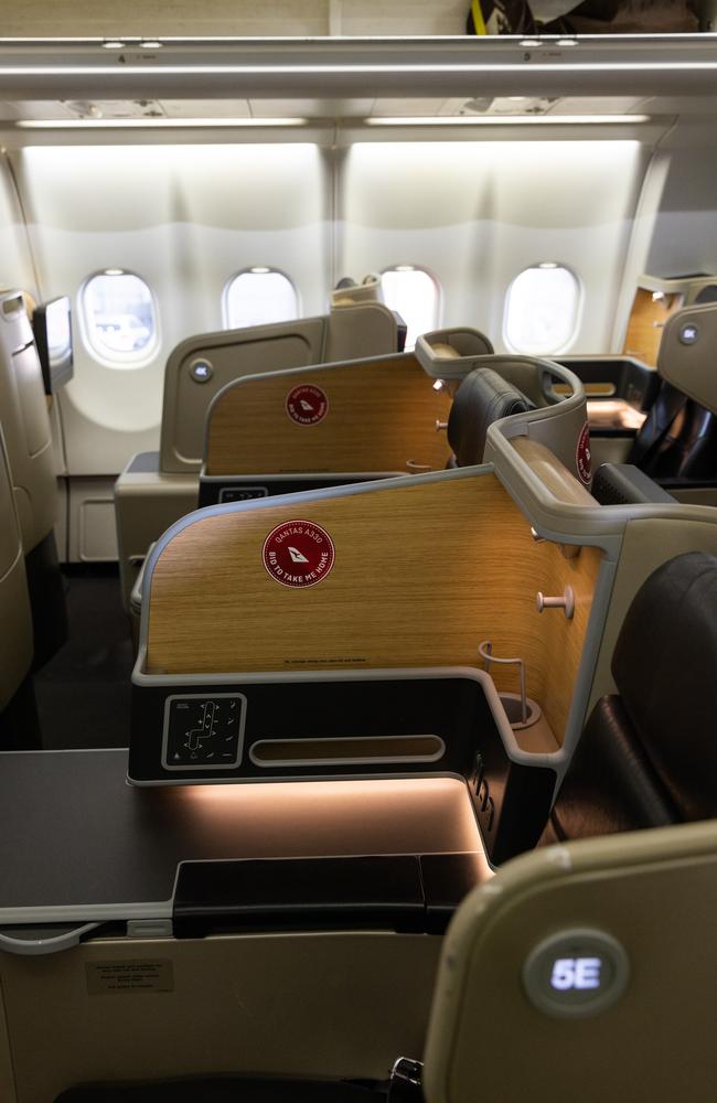 Two business class seats were reportedly sold for $3600.
