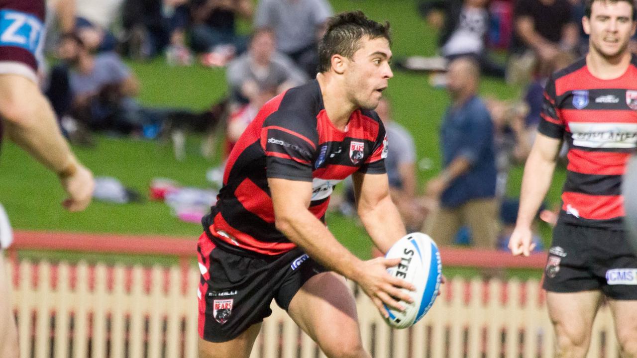 Deitz playing for the North Sydney Bears back in 2016.