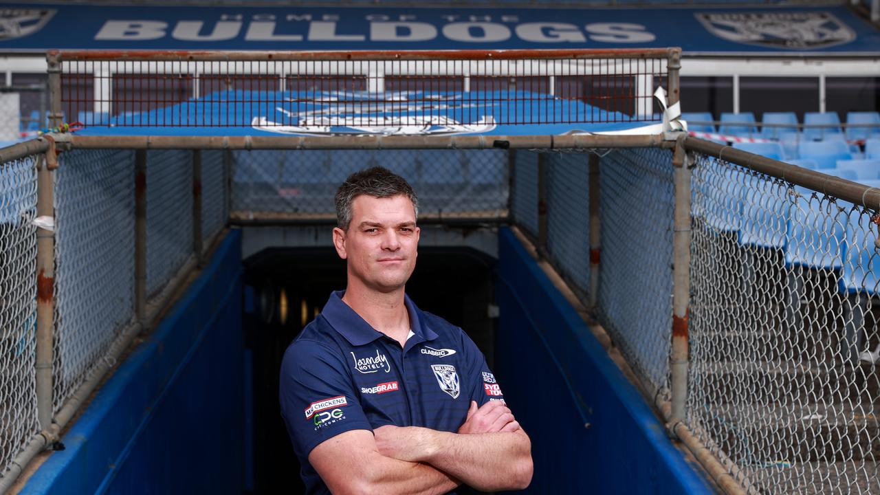 Coach Cameron Ciraldo was Phil Gould’s biggest prize signing for the Bulldogs. Picture: Justin Lloyd.