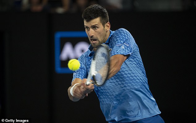 Novak Djokovic won the Australian Open with a three-centimetre hamstring tear