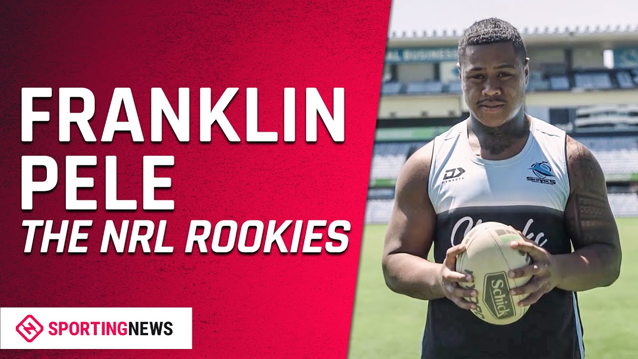 Franklin Pele | Cronulla's answer to Jason Taumalolo? | NRL Rookies -  YouTube
