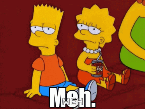 Meh The GIF - Meh The Simpsons - Discover & Share GIFs