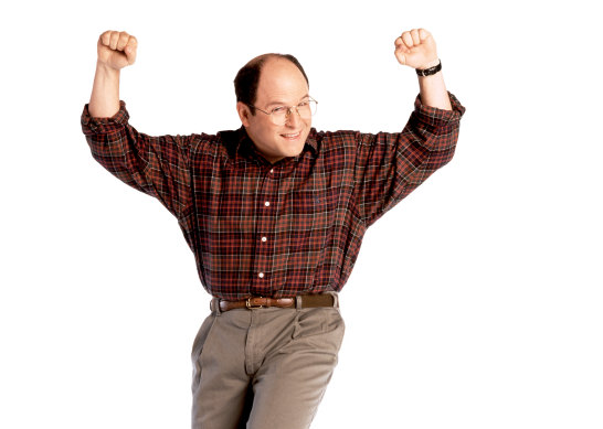 Seinfeld character George Costanza, played by Jason Alexander.