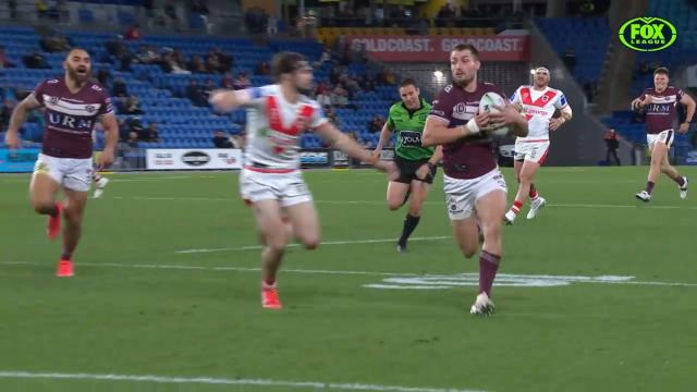 Foran finishes magical Manly try