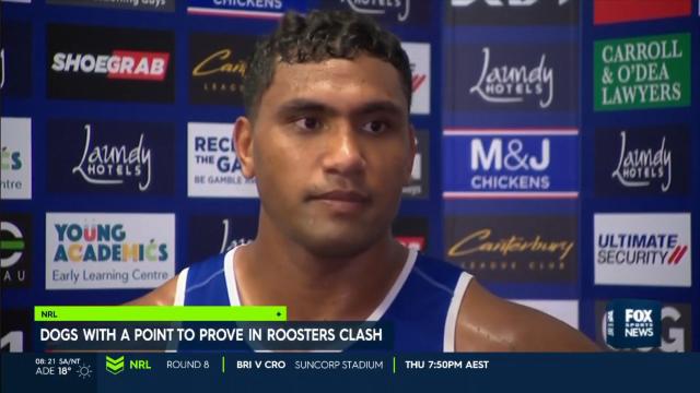 Pangai's point to prove in Dogs clash 's point to prove in Dogs clash 
